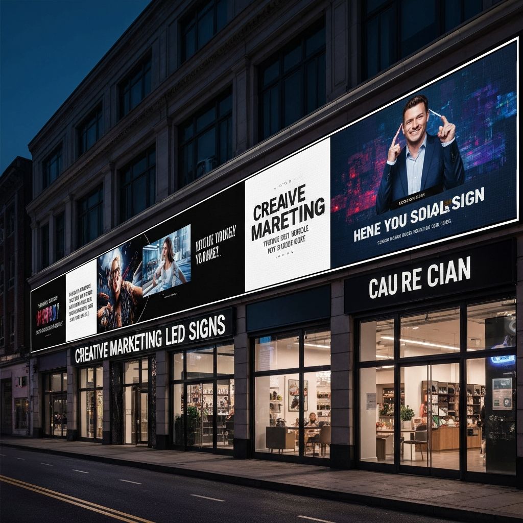 一人行銷的魅力：透過創意短片讓 LED 招牌風靡全球