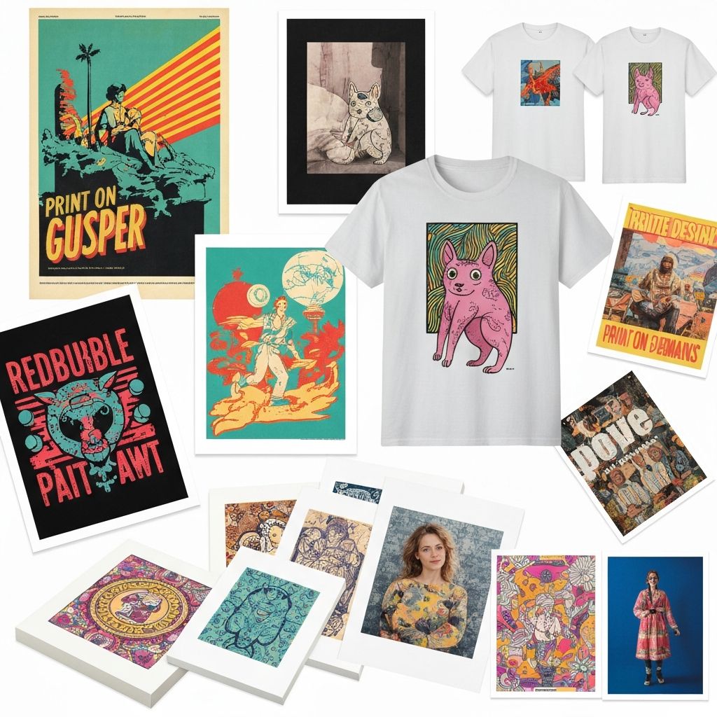 Redbubble / Teepublic POD 店